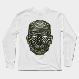 Deadpan Face Long Sleeve T-Shirt